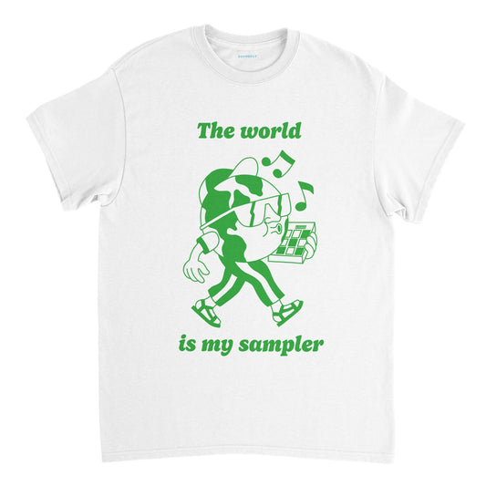 The World Is My Sampler T-Shirt (unisex)